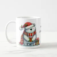 Cute Christmas Polar Bear  Coffee Mug