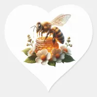 Honeybee, Flowers and Honey