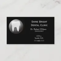 Dental businesscards with appointment card