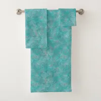 Southwest Turquoise Bath Towel Set