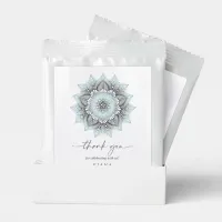 Mandala Lace Wedding Thank You Lt. Blue ID968  Margarita Drink Mix