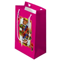 Teddy Bear King of Hearts Gift Bag