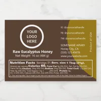 Custom Logo Small Container FDA Complaint Honey Food Label