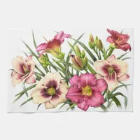 Daylily Bouquet Rubies Towel