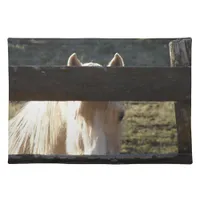 Peeking Palomino Cloth Placemat