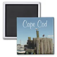 Cape Cod, Massachusetts Sunset souvenir Magnet