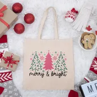 Merry and Bright Tote Bags