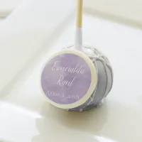 Lavender Watercolor Wedding