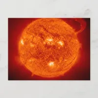 Super Prominence - Sun in Space Postcard