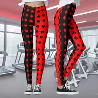 Clubs, spades, hearts, diamonds - cool   leggings