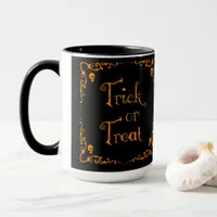 Halloween Pumpkin Orange Trick or Treat  Mug