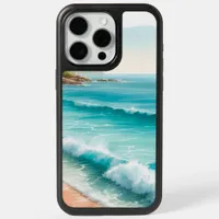 Tropical Island Coastal Beach Surf iPhone 15 Pro Max Case