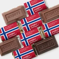 Syttende Mai May 17th Norwegian National Day Flag Hershey's Miniatures