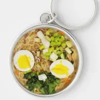 Noodles, Ramen Funny Soup Photo  Keychain