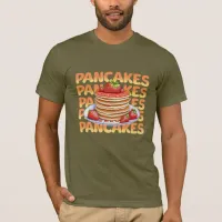 Pancakes Topped with Strawberries T-Shirt