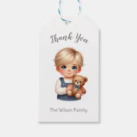 Personalized Sweet Baby Boy Gift Tags