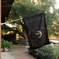 I Beieve in Magic! Personalized House Flag