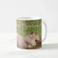 Soak Up the Rays, Capybara-style! Coffee Mug