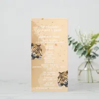 "Wild Elegance: The Leopard Invitation"