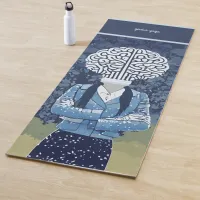 Brainy Person Yoga Mat