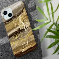 Chic Elegant Marble iPhone 15 Plus Case