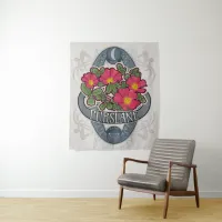 Flower Astrology and Magic - Purslane Tapestry