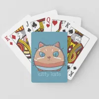 Kitty Cat Faced Poker Cards