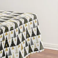 Black Gold Christmas Pattern#25 ID1009 Tablecloth