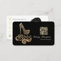 Boss Lady QR Code Business Card