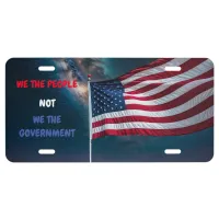 We The People License Plate