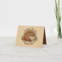 Pumpkin Spice Coffee Get-Together Invitation