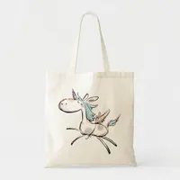 A Magical Unicorn Tote Bag