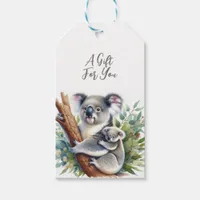 Wildlife Animal Koala Gift Tags