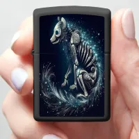 Starlight Canine Skeleton Zippo Lighter