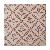 Elegant Blossom Ceramic Tile