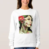 Pretty Woman Art Collage   Sweatshirt