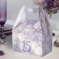 Fairytale Garden Quinceanera Lavender/Lilac ID1030 Favor Boxes