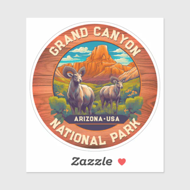 Wildlife at Grand Canyon National Park Arizona Sticker