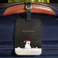 Merry Christmas Polar Bear! Luggage Tag