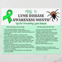 Lyme Disease Prevention Educational Flyer