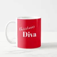 Christmas Diva Opera Singer Musician Music Themed Coffee Mug