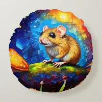 Funny Cute Mosaic Mouse cushion pillows