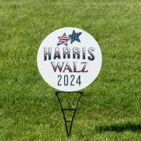 Harris and Walz Democrat POTUS 2024 Sign