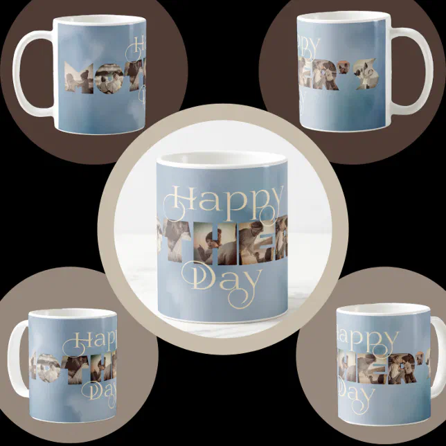 Eternal Moments: A Personalized Tribute for Mom Coffee Mug