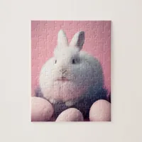 Easter Bunny and Eggs Jigsaw Puzzle