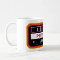 I Love Physical Media Cool Collecting Hobby Time Coffee Mug