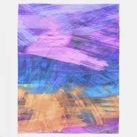 Abstract Fleece Blanket