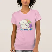 Back to School Axolotl Kawaii Cartoon T-Shirt