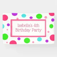 Personalized Little Girl's Birthday Banner