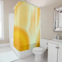 Golden Hues Elegance Shower Curtain